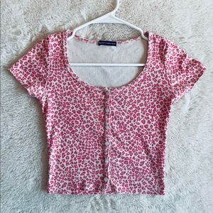 Pink Cheetah zelly top